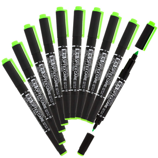 Zebra Optex Care Green Highlighter 10-pack – B-Wkcr1-G-Kiichin - The #1 Place for Japanese Goods in Your Hand!