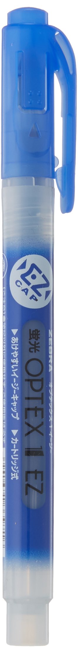 Zebra Optex 1 Ez Highlighter Pen - Easy-to-Use Zebra Stationery-Kiichin - The #1 Place for Japanese Goods in Your Hand!