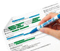Zebra Alpha Blue Memorization Check Pen Pack of 10 B-WYT20-BL-Kiichin - The #1 Place for Japanese Goods in Your Hand!