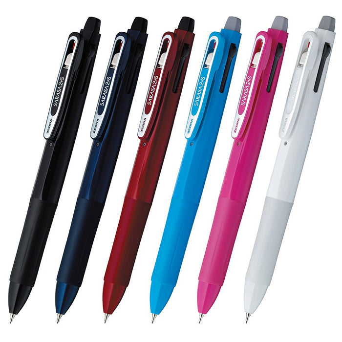 Zebra Multi-Function 2+1 Pen Sarasa Sharp in Snow White - SJ2-SW Model-Kiichin - The #1 Place for Japanese Goods in Your Hand!
