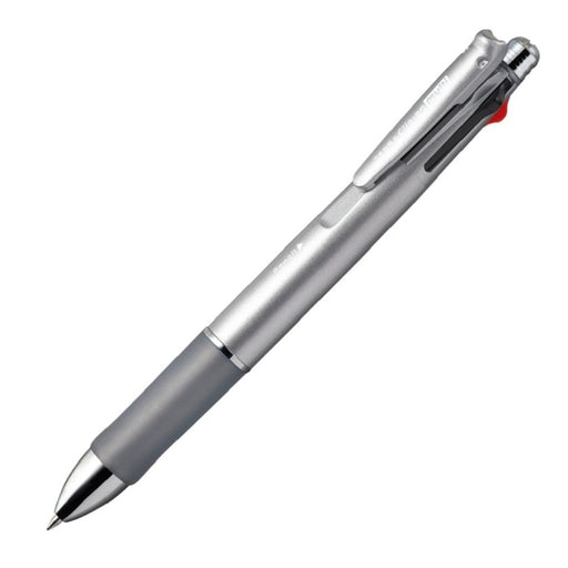 Zebra Silver Multi-Function 4 Color Pen with Sharp Clip-On - P-B4Sa2-S Model-Kiichin - The #1 Place for Japanese Goods in Your Hand!