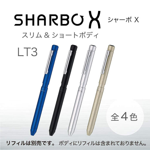 Zebra Multi-Function Shabo X Lt3 Pen in Silver SB22-S Model-Kiichin - The #1 Place for Japanese Goods in Your Hand!