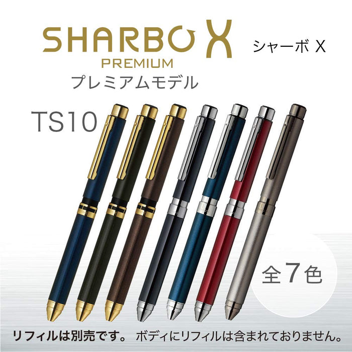 Zebra Shabo X TS10 Multi-Function Pen in Graphite Black SB21-B-GBK-Kiichin - The #1 Place for Japanese Goods in Your Hand!