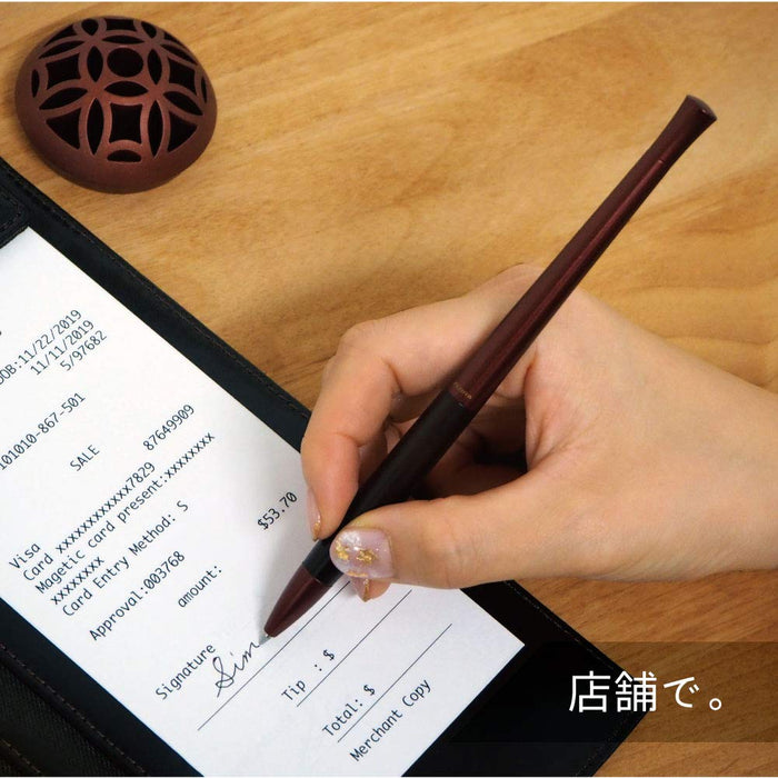 Zebra Black Oil-Based Ballpoint Pen Floss Ring - P-Ba111-Bk Model-Kiichin - The #1 Place for Japanese Goods in Your Hand!