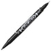 Zebra Mackie Extra Fine Black Oil-Based Pen Pack 10 Pieces-Kiichin - The #1 Place for Japanese Goods in Your Hand!