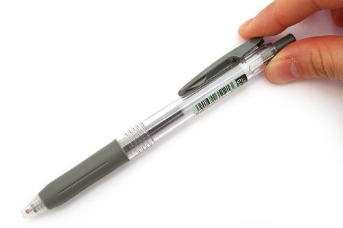 Zebra Sarasa Clip 0.4 Gray Ink Pen - Long-Lasting Jjs15-Gr Design by Zebra-Kiichin - The #1 Place for Japanese Goods in Your Hand!
