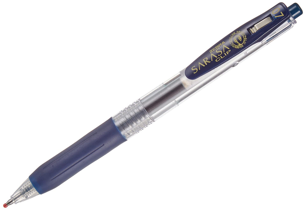 Zebra Sarasa Clip 0.7 Blue Black Ink Pen Jjb15-Fb Model-Kiichin - The #1 Place for Japanese Goods in Your Hand!