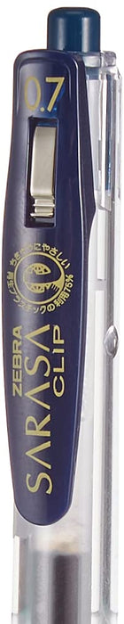 Zebra Sarasa Clip 0.7 Blue Black Ink Pen Jjb15-Fb Model-Kiichin - The #1 Place for Japanese Goods in Your Hand!