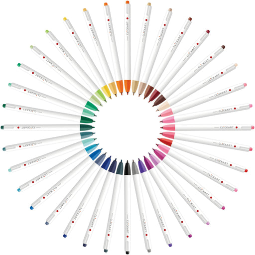 Zebra 10-Pack Blue Gray Clickart Water-Based Pens B-Wyss22-Bgr-Kiichin - The #1 Place for Japanese Goods in Your Hand!