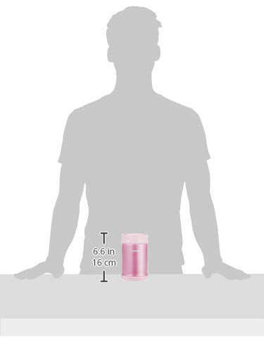 Zojirushi Stainless Steel Food Jar 0.5L Shiny Pink 16.9Oz-Kiichin - The #1 Place for Japanese Goods in Your Hand!