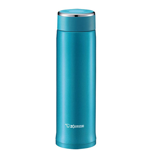 Zojirushi 480ml Stainless Steel Water Bottle Turquoise Blue SM-LA48-AV-Kiichin - The #1 Place for Japanese Goods in Your Hand!