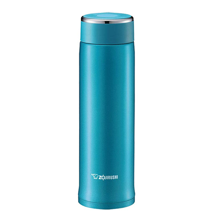 Zojirushi 480ml Stainless Steel Water Bottle Turquoise Blue SM-LA48-AV-Kiichin - The #1 Place for Japanese Goods in Your Hand!