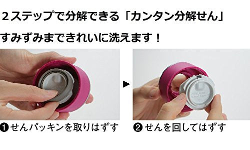 Zojirushi 480ml Stainless Steel Water Bottle Turquoise Blue SM-LA48-AV-Kiichin - The #1 Place for Japanese Goods in Your Hand!