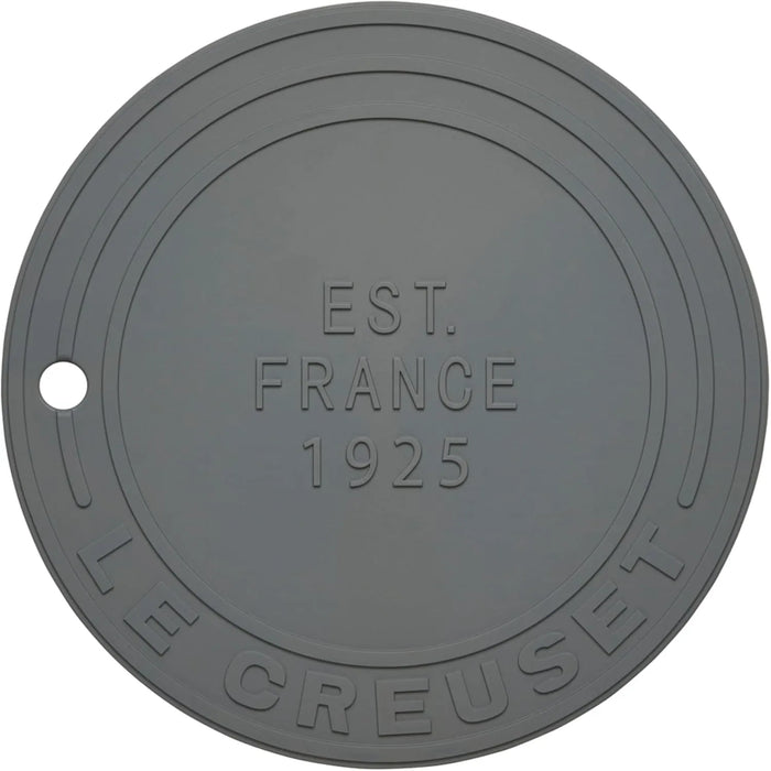 Le Creuset Silicone Trivet Cherry Red Heat and Cold Resistant with Hook Storage Le Creuset - Oyster
 - 0630870337427