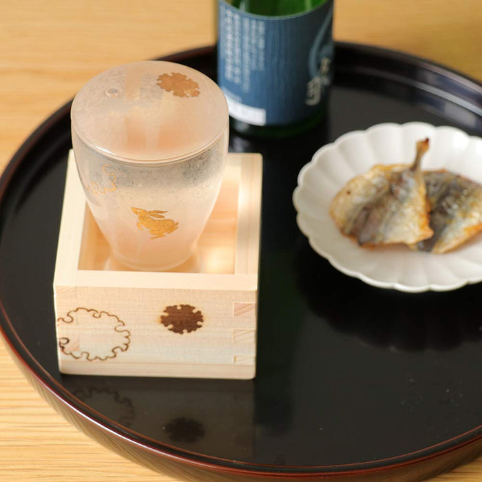 Aderia Sake Set - Authentic Masuzake Glass from Japan | Premium Nippon Taste | Masu Cup | Birthday Gift 6691-Kiichin - The #1 Place for Japanese Goods in Your Hand!