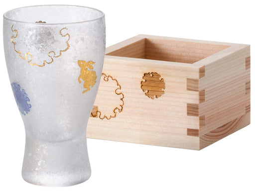 Aderia Sake Set - Authentic Masuzake Glass from Japan | Premium Nippon Taste | Masu Cup | Birthday Gift 6691-Kiichin - The #1 Place for Japanese Goods in Your Hand!