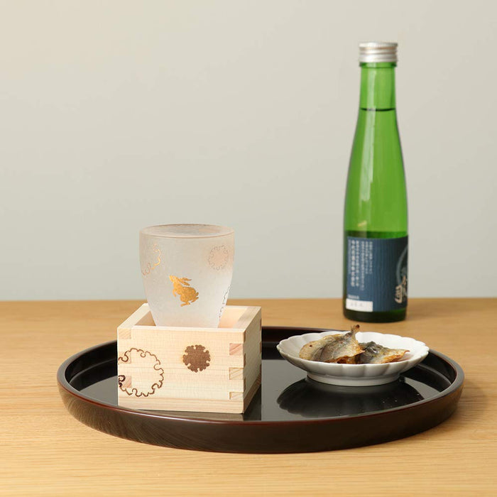 Aderia Sake Set - Authentic Masuzake Glass from Japan | Premium Nippon Taste | Masu Cup | Birthday Gift 6691-Kiichin - The #1 Place for Japanese Goods in Your Hand!