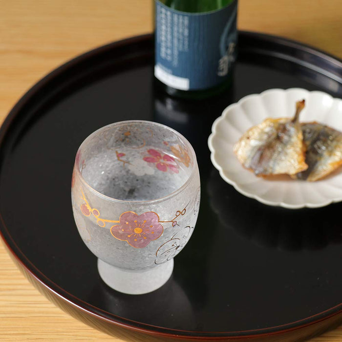 Aderia 145Ml Japan Plum Four Seasons Sake Glass Cup Set-Kiichin - The #1 Place for Japanese Goods in Your Hand!