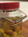 Aderia 4L Plum Bottle - Vintage Japanese Storage Jar with Ladle for Rice Wine, Fruit Sake, and Coffee Beans-Kiichin - The #1 Place for Japanese Goods in Your Hand!