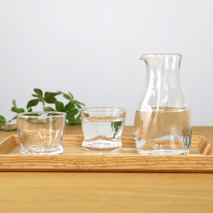 Aderia S-6203 Tebineri Sake Set Cold Dishwasher Safe Carafe from Japan-Kiichin - The #1 Place for Japanese Goods in Your Hand!