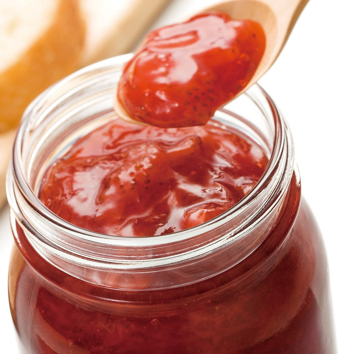 Aderia 200ml Glass Canister Set of 6 - Silver Cap Storage Bottles from Japan-Kiichin - The #1 Place for Japanese Goods in Your Hand!