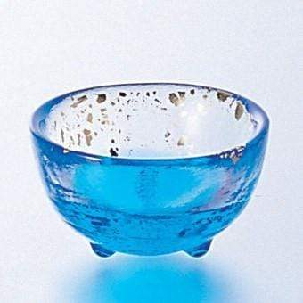 Aderia Japan Tsugaru Vidro 50Ml Blue Sake Glass - Hand-Blown Craftsmanship-Kiichin - The #1 Place for Japanese Goods in Your Hand!