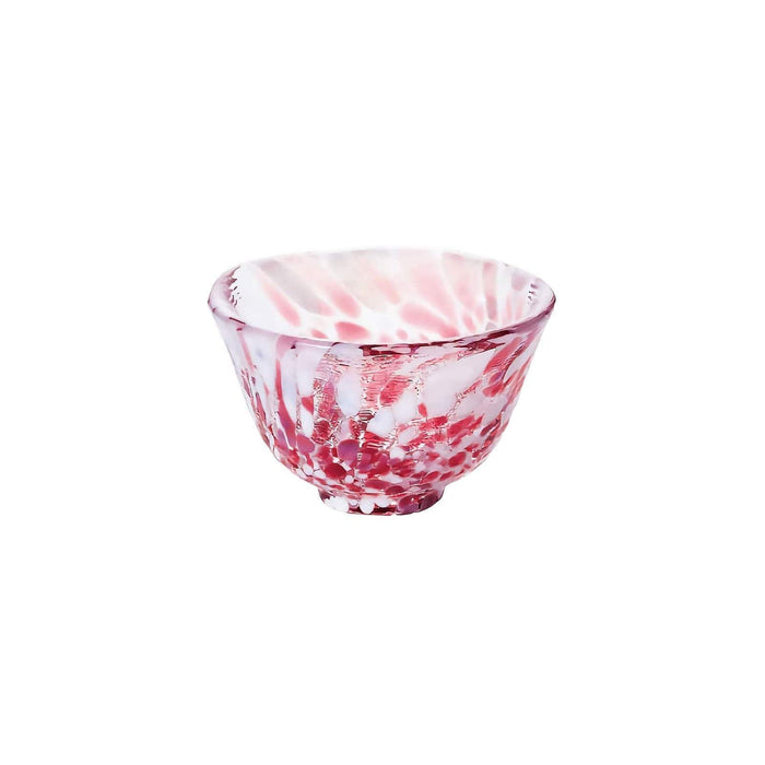Aderia Japan 50Ml Pink Tsugaru Vidro Hand-Blown Sake Glass-Kiichin - The #1 Place for Japanese Goods in Your Hand!