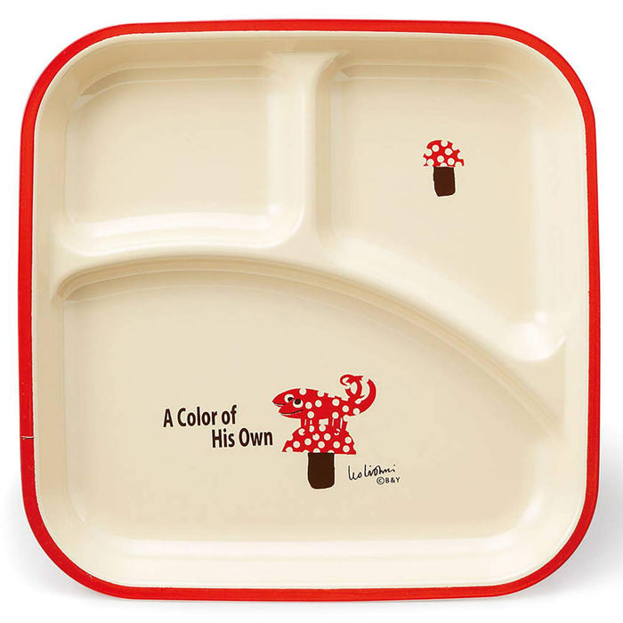 Aito Leo Lionni Lunch Plate Divider 24cm Chameleon Japan 278435-Kiichin - The #1 Place for Japanese Goods in Your Hand!