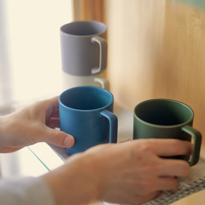 Aito Seisakusho Mug 310ml White Mino Ware Japan 111118-Kiichin - The #1 Place for Japanese Goods in Your Hand!