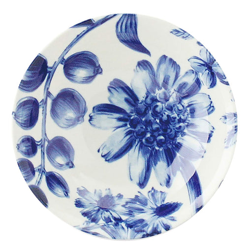 Aito Botanical Bowl Plate 17cm Dahlia Mino Ware Japan 288257-Kiichin - The #1 Place for Japanese Goods in Your Hand!