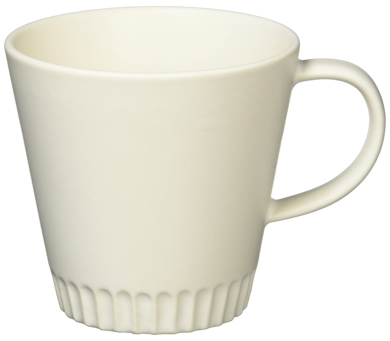 Aito Line Mug 350ml White Mino Ware Japan 287411-Kiichin - The #1 Place for Japanese Goods in Your Hand!