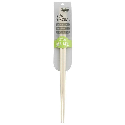 Akebono 27Cm Ivory Non-Slip Moribashi Plating Chopsticks - Authentic Japanese Quality-Kiichin - The #1 Place for Japanese Goods in Your Hand!