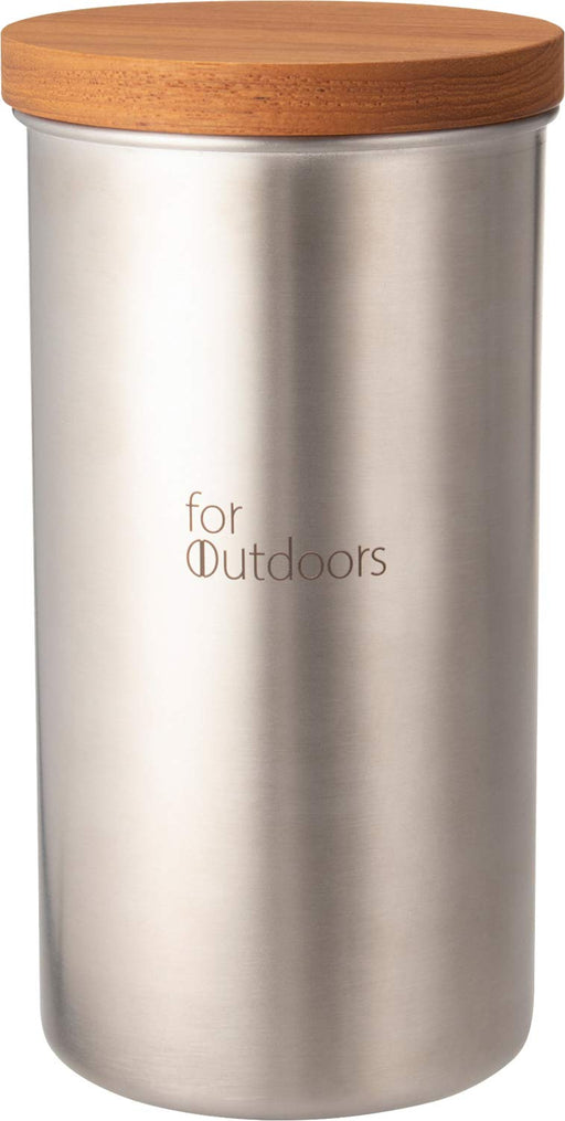 Kalita Stainless Steel Coffee Canister 200G - Exclusive Outdoor Edition-Kiichin - The #1 Place for Japanese Goods in Your Hand!