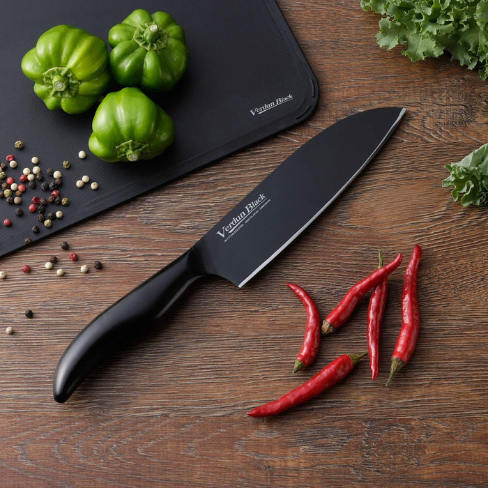 Shimomura Kougyou Santoku Knife - 165mm, Japan-Made, Dishwasher Safe-Kiichin - The #1 Place for Japanese Goods in Your Hand!