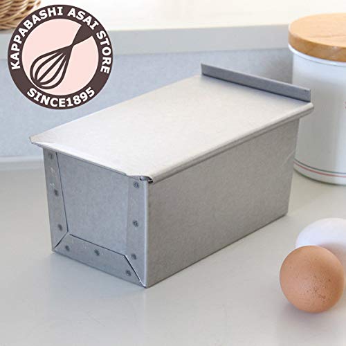 Asai Store Altite Bread Mold with Lid - Gray Buy 1 Loaf, Japan Priority-Kiichin - The #1 Place for Japanese Goods in Your Hand!