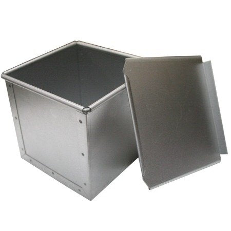 Asai Store Altite Bread Mold - 12Cm Square Loaf with Lid - Made in Japan-Kiichin - The #1 Place for Japanese Goods in Your Hand!