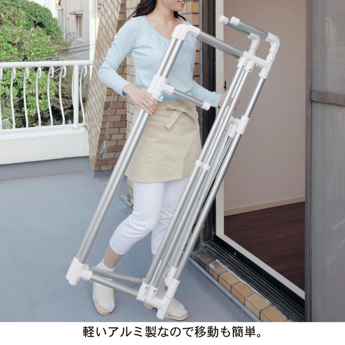Belle Maison 3-Rod Aluminum Drying Stand - Japanese Design-Kiichin - The #1 Place for Japanese Goods in Your Hand!