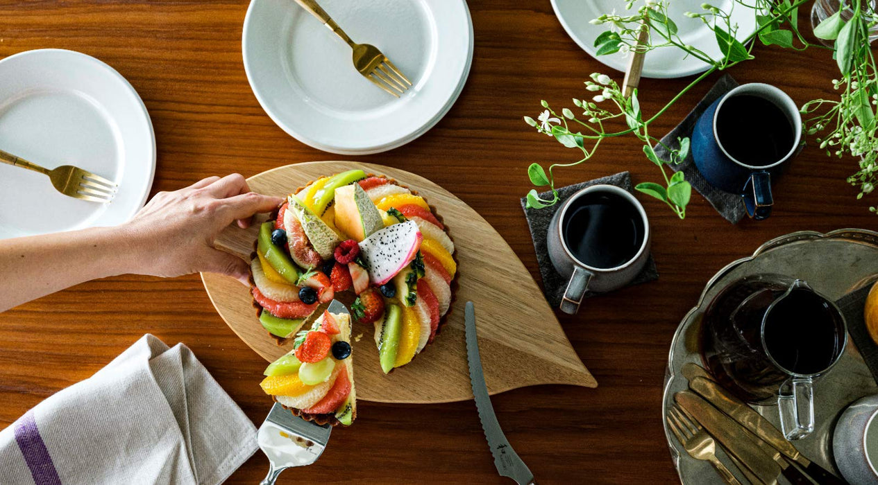 Japanese Nagomi Cake Knife 155mm Blade Mitsubishi Knives (1896)-Kiichin - The #1 Place for Japanese Goods in Your Hand!