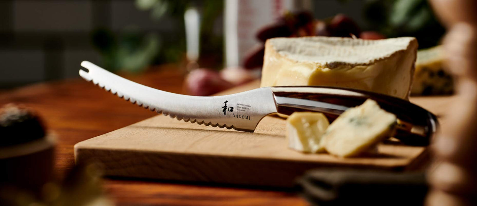 Japanese Nagomi Cheese Knife 130mm | Mitsubishi Knives 1896-Kiichin - The #1 Place for Japanese Goods in Your Hand!