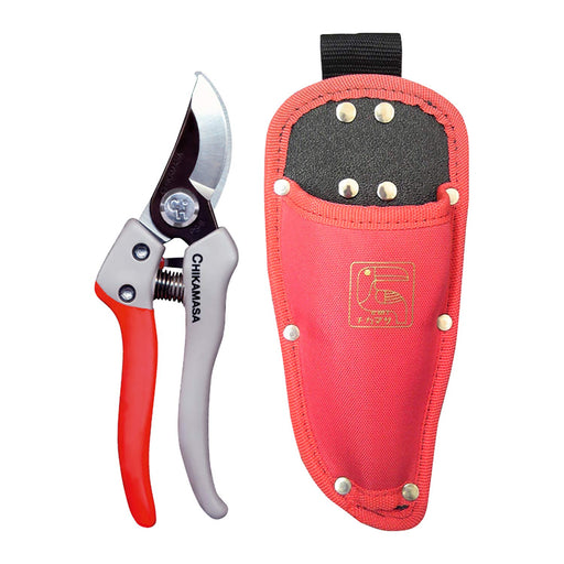 Chikamasa Pruning Shears 8+Set PSB8G+Cs Case-Kiichin - The #1 Place for Japanese Goods in Your Hand!