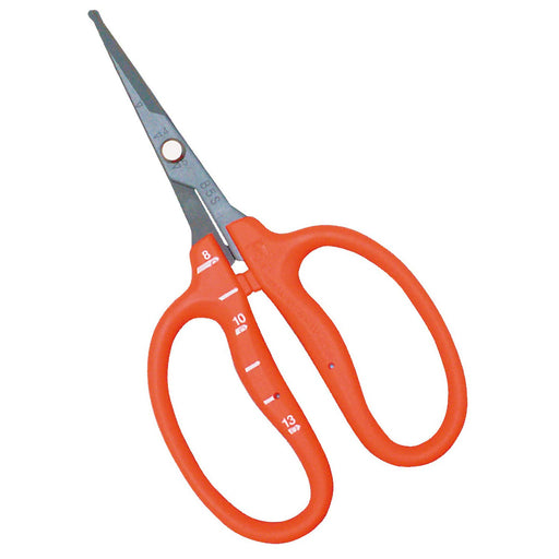 Chikamasa B-500Slmf Stainless Steel Grape Scissors Round Tip Curved (L Type)-Kiichin - The #1 Place for Japanese Goods in Your Hand!