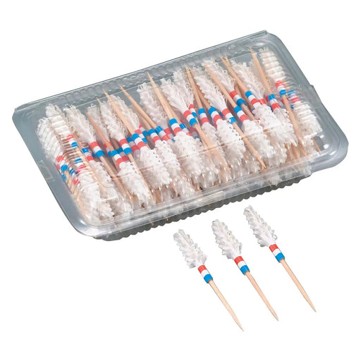 Daikoku Industry Japan Wood Food Picks - 100 Count for a User-Friendly Experience-Kiichin - The #1 Place for Japanese Goods in Your Hand!