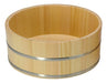 Daiwa Industry Hinoki Wood Bucket 24x10cm - Water Repellent, Mildew Resistant, Stainless Steel Hoop-Kiichin - The #1 Place for Japanese Goods in Your Hand!