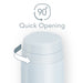 Thermos JOR-250 WHGY Water Bottle 250ml White Gray-Kiichin - The #1 Place for Japanese Goods in Your Hand!