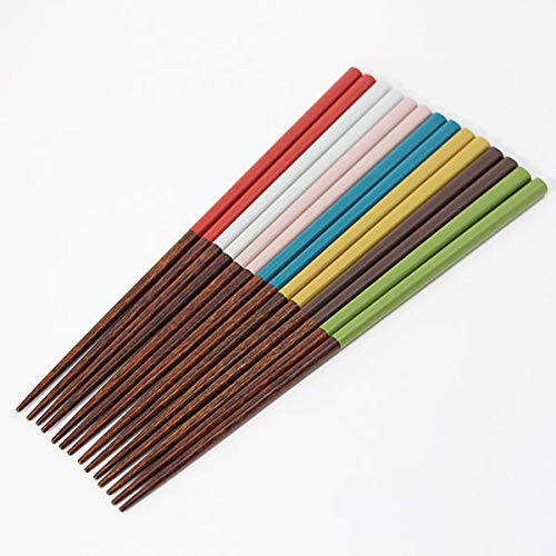 Japanese Wooden Chopsticks Set - Dishwasher Safe, Wakasa-Nuri Lacquerware-Kiichin - The #1 Place for Japanese Goods in Your Hand!