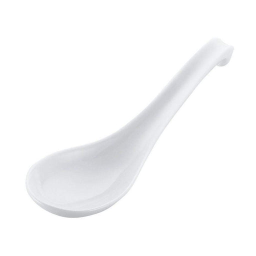 Ebm Japan Porcelain Ramen Soup Renge Spoon - 17.6Cm Authentic Japanese Tableware for Delicious Ramen-Kiichin - The #1 Place for Japanese Goods in Your Hand!