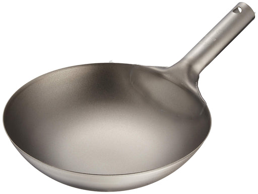 Ebm 27cm Pure Titanium Ultra-Light Chinese One-Hand Pot-Kiichin - The #1 Place for Japanese Goods in Your Hand!
