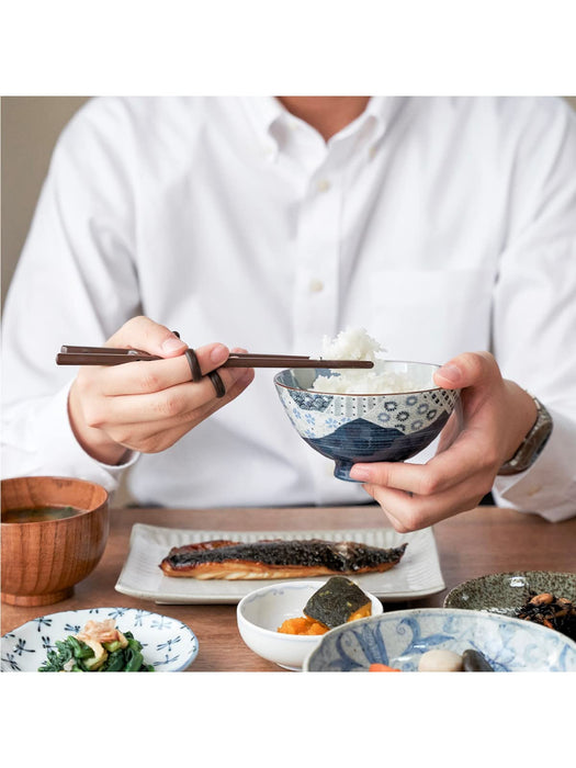 Asahi Koyo Dark Brown Chopsticks for Adults - 20cm Length-Kiichin - The #1 Place for Japanese Goods in Your Hand!