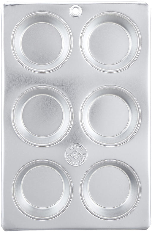 Endo Shoji Tin Muffin Type #10 Japan - 6 Cup Set-Kiichin - The #1 Place for Japanese Goods in Your Hand!