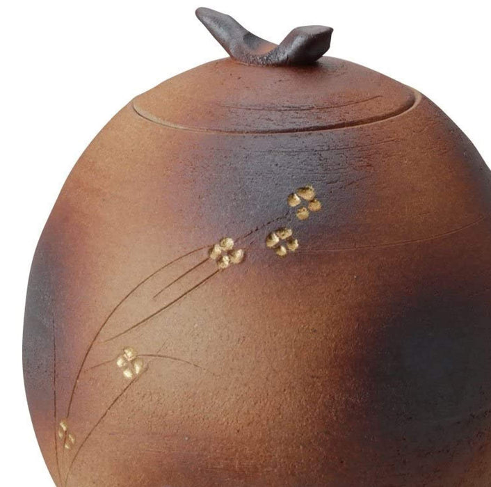 Ziyue Kiln Japanese Fire Color Small Flower Server - 3000Cc Brown Tokiwa Tokiya Pro-Kiichin - The #1 Place for Japanese Goods in Your Hand!